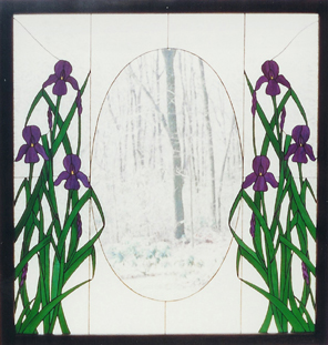 Large Iris Window